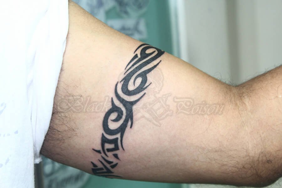 Arm Band Tattoo - Black Poison Tattoos