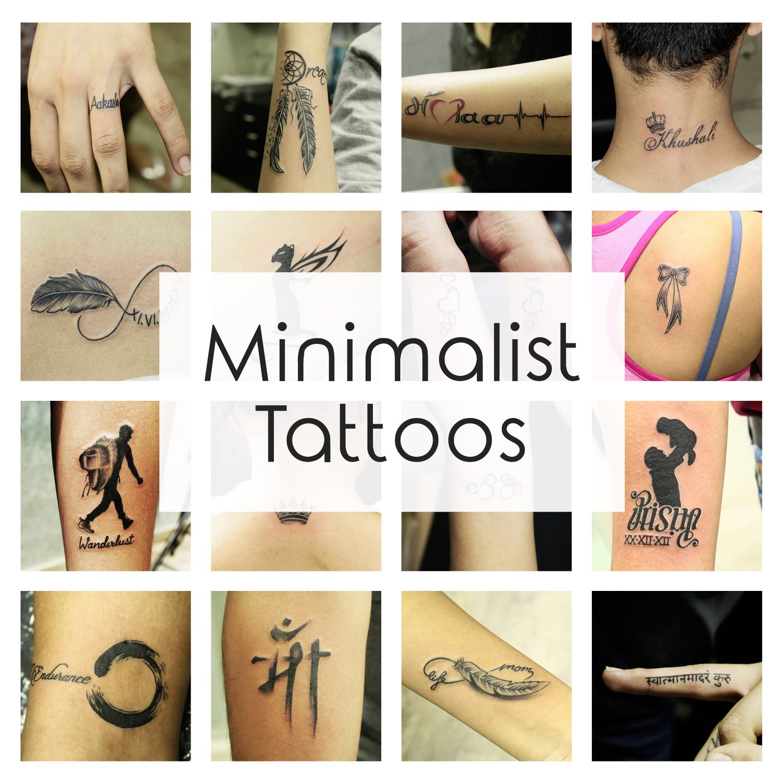 19 minimalist tattoo designs - catch your little inspiration - ❤️ Онлайн  блог о тату IdeasTattoo