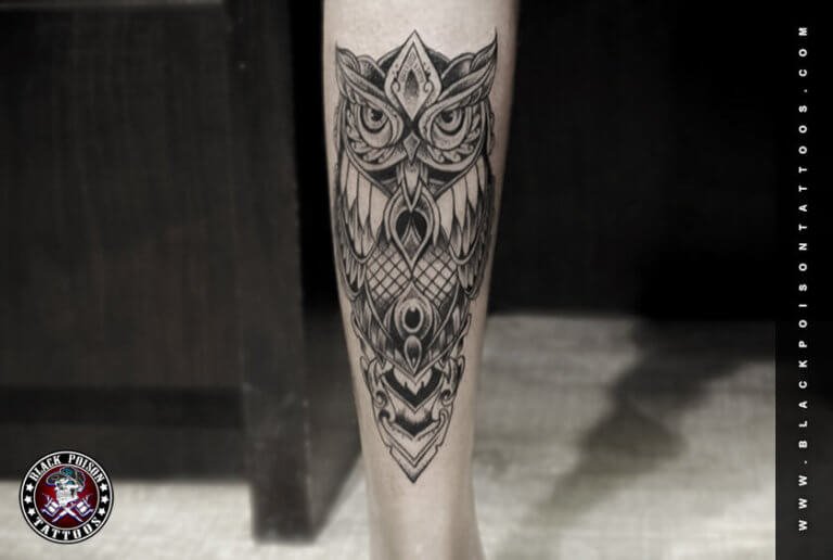 Easy Owl Tattoo Ideas for Men and Women - wide 9