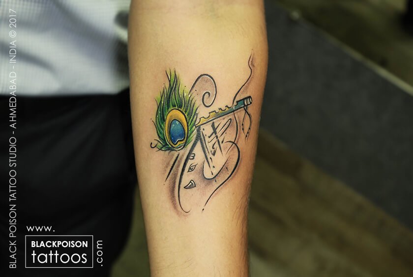 Kingsman tattoo  art studio on Twitter Flute with feather tattoo  httpstcoQJ4RmLagl9  X