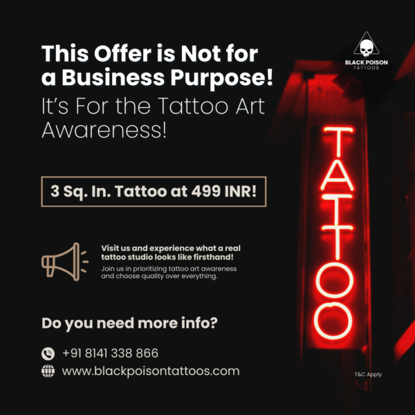 Tattoo Art Awareness Offer