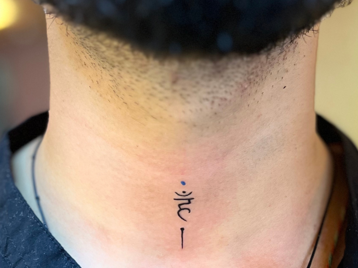 Fifth Chakra Tattoos