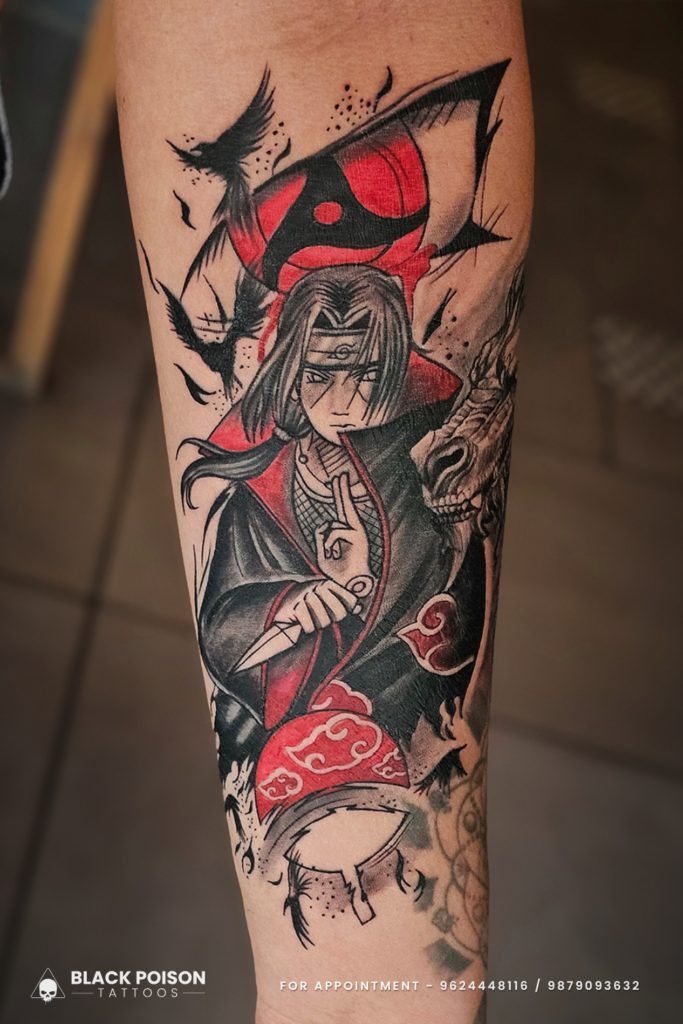 Itachi Uchiha Tattoo | Naruto Tattoo Design