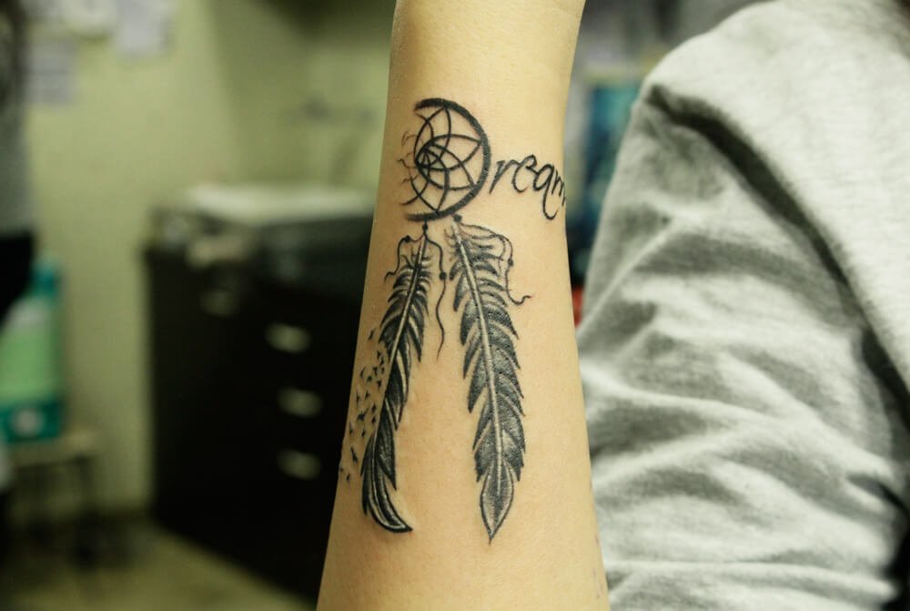 Amazing Dreamcatcher Tattoo - Inked By Black Poison Tattoo Studio