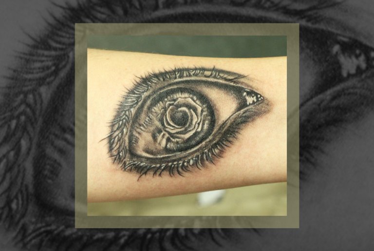 Realistic Eye Tattoo Inked By Black Poison Tattoo Studio