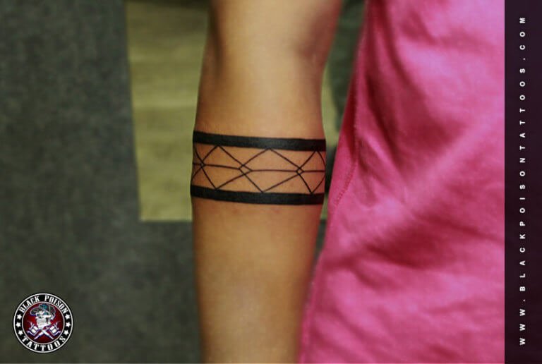 Polynesian Armband Tattoo
