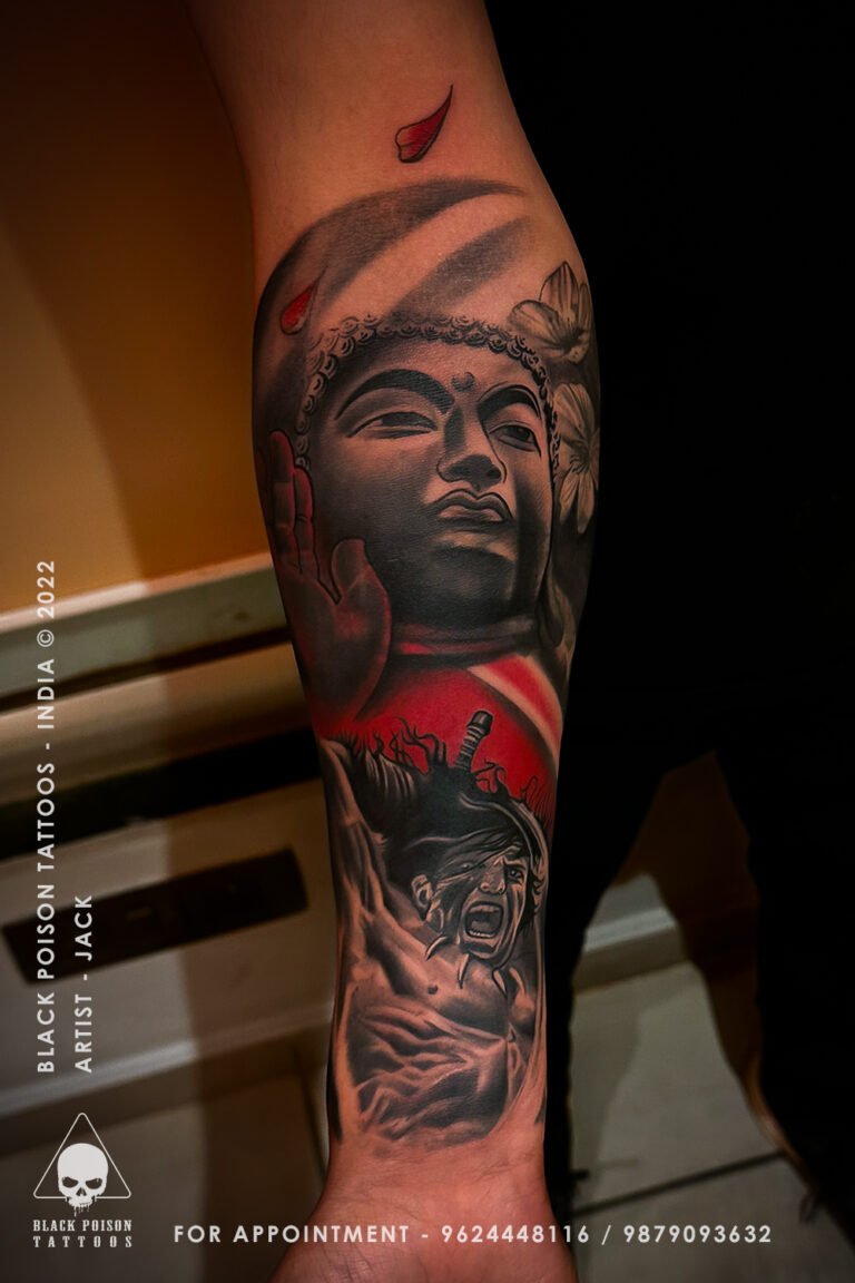 Exploring the Deep Symbolism of Lord Buddha and Warrior Tattoos