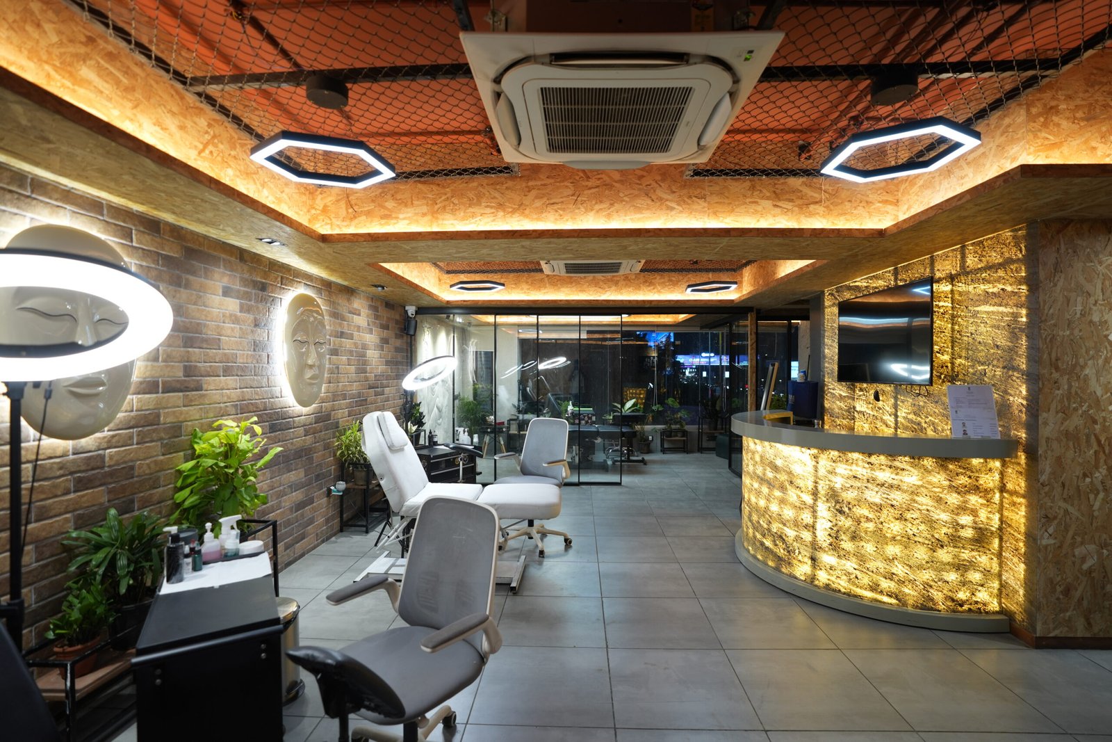 Black Poison Tattoo Studio interior - Professional tattoo studio in Bodakdev, Ahmedabad